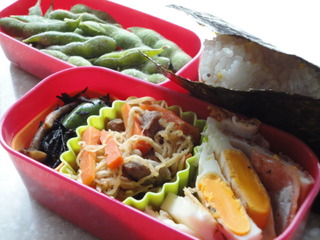 今日のお弁当です