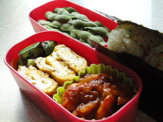 今日のお弁当です