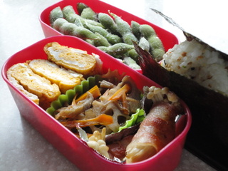 昨日のお弁当です
