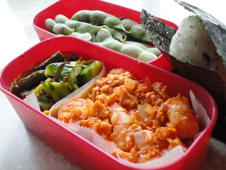 今日のお弁当です