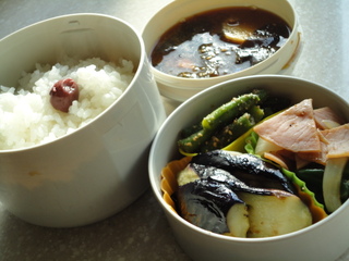 昨日のお弁当です