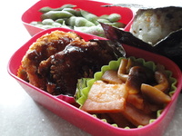 今日のお弁当です