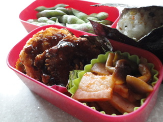 今日のお弁当です