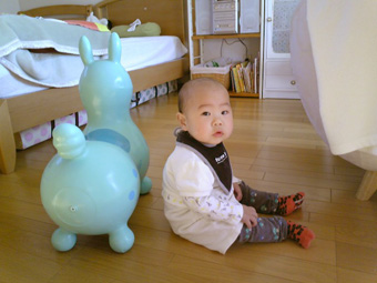 １歳になりました。