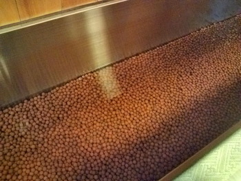 足湯メンテナンス