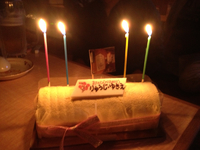 バースデーケーキ 2012/03/09 14:56:31