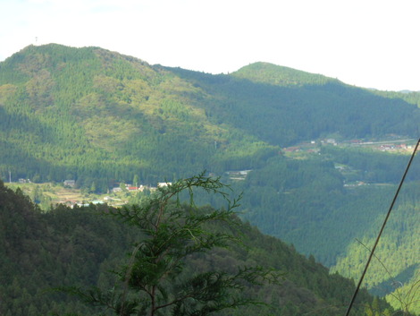 東栄町　軒山へ