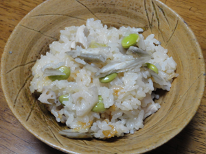 炊き込みご飯！