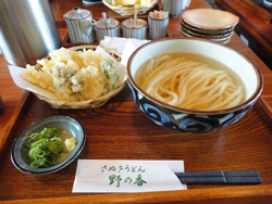 讃岐うどん、おいしーっ！