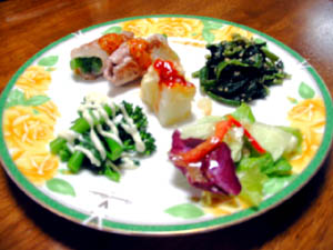 前菜盛り合わせ！