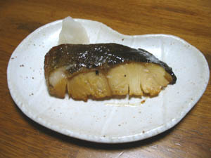 銀だらの味噌漬け！