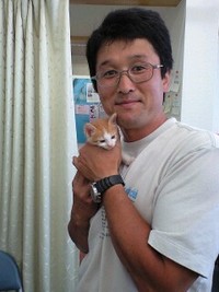 子猫がもらわれていきました
