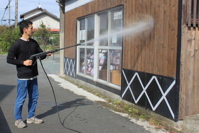 木材用液体ガラスの耐水性