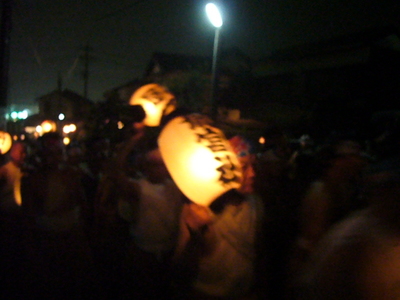 見付けのお祭り