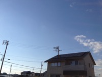 T様邸　太陽光発電システム１年点検 2012/11/02 19:34:00