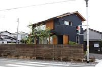 「天龍川の家」外構 2015/07/24 13:39:17