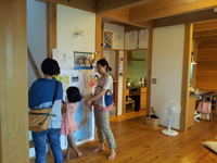 住まい手さんの家見学会をしました