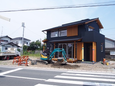 「天龍川の家」外構工事