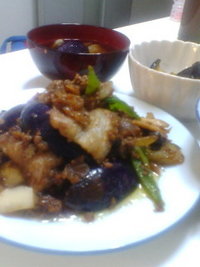 本日の夕食 2008/07/17 22:02:49