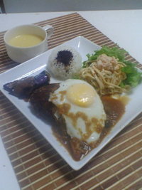 本日の夕食 2008/07/18 20:09:37