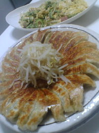 餃子パーティー 2008/08/10 21:27:41