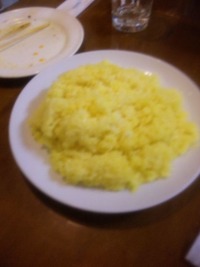お昼に出るライス