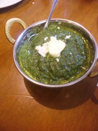 ナベポンさんおススメホウレンソウカレー