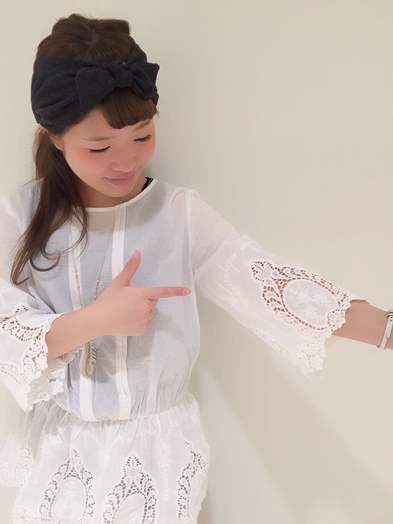 レースブラウス♪
