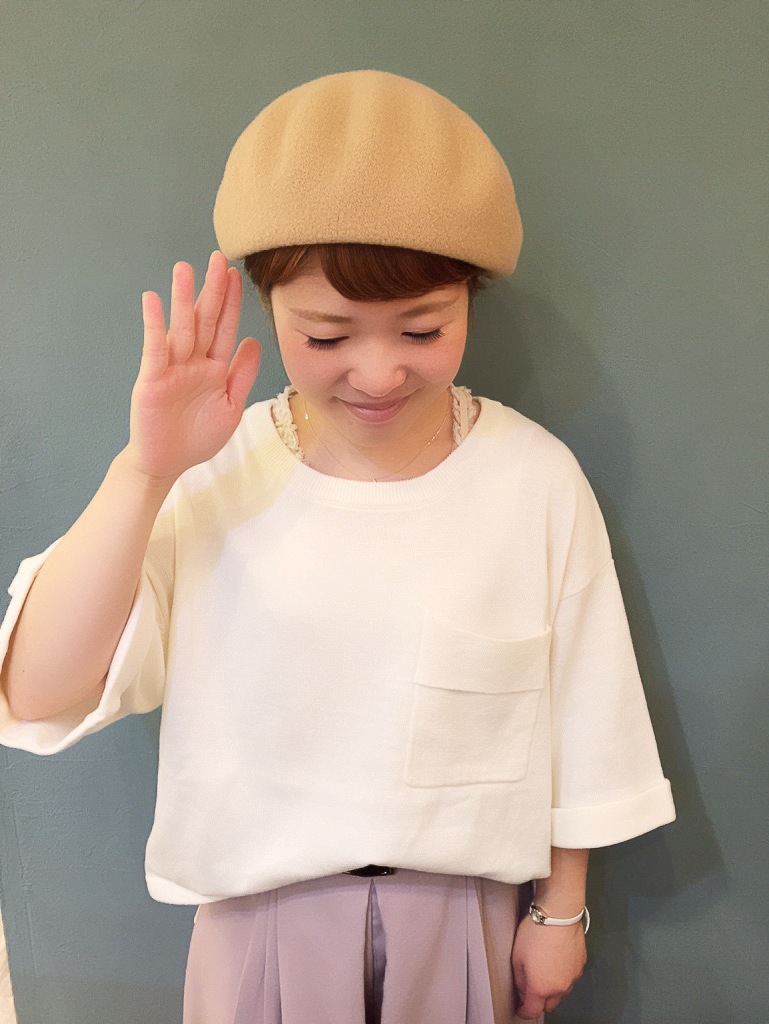洗えるニット♪