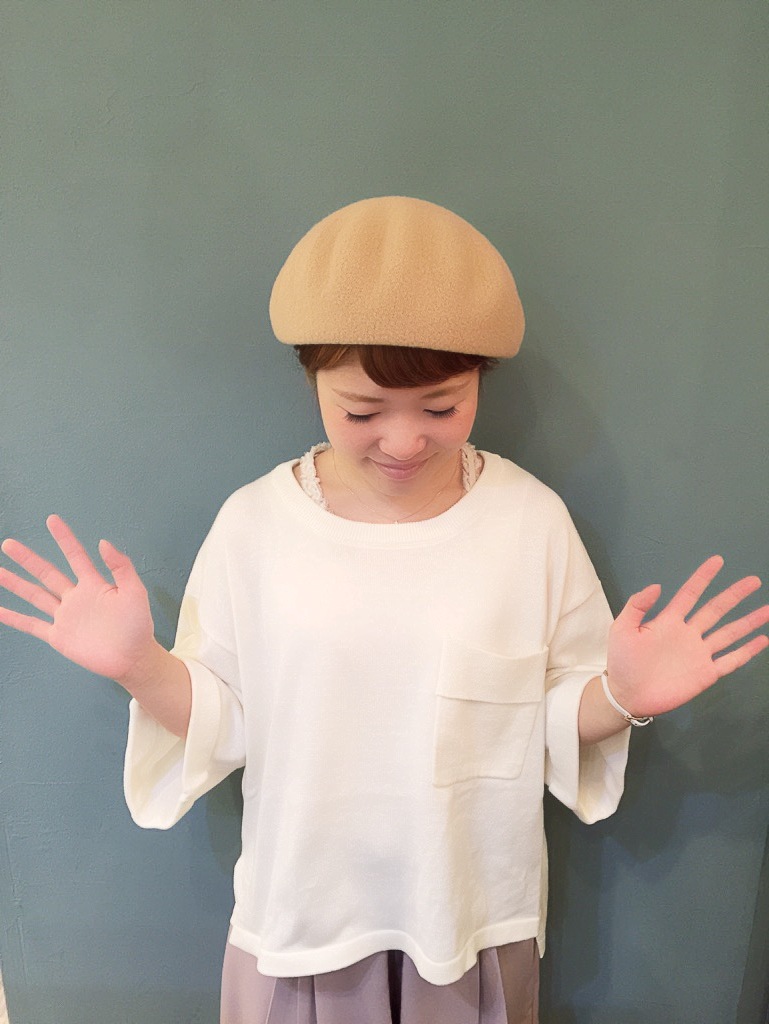 洗えるニット♪