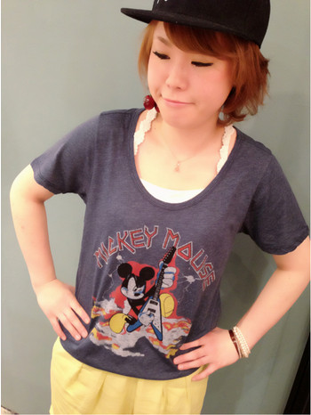 (^^)コラボTシャツ発売♡