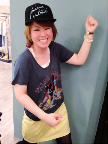 (^^)コラボTシャツ発売♡