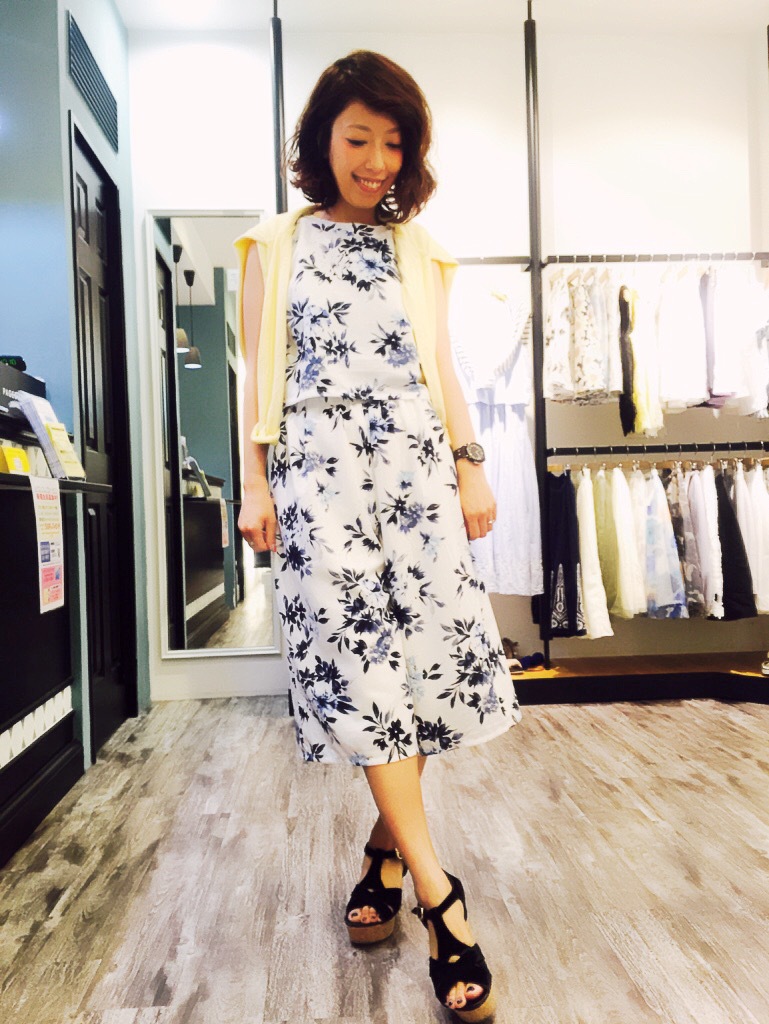 花柄セットアップ☆