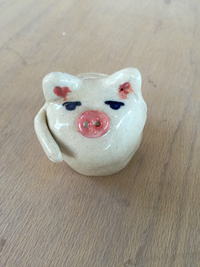 陶芸 ブタさん小物