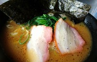 【藤枝市青木】期間限定！らあめん花月嵐で「横浜家系ラーメン藤崎家」の醤油豚骨ラーメンを食べました！