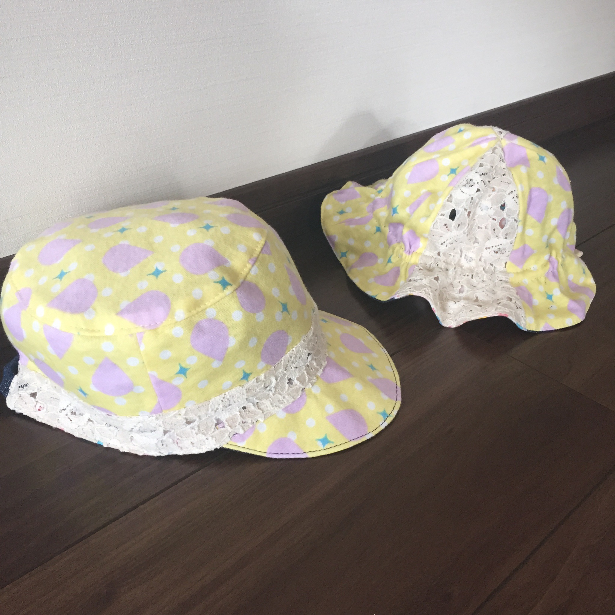 オーダー品✳︎姉妹でお揃い帽子