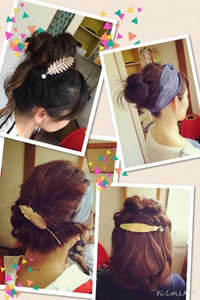 講座☆ヘアアレンジ、虫除けスプレー 2015/06/29 23:04:40
