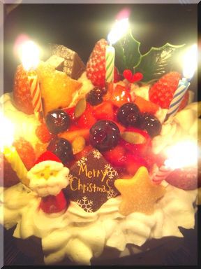 講座終了とクリスマスケーキ