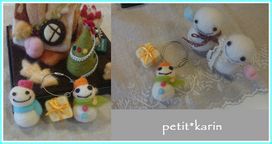 羊毛フェルト完成作品♪