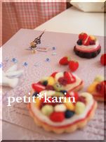 オーダー　羊毛sweets clock*