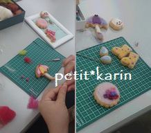 羊毛* 雨ふりアイシングクッキー作品