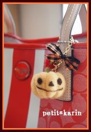 ９月　羊毛フェルト自宅講座　*ハロウィン*