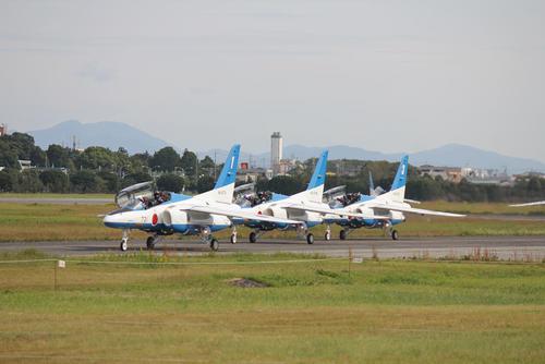 ブルーインパルス浜松基地予行１０．１８