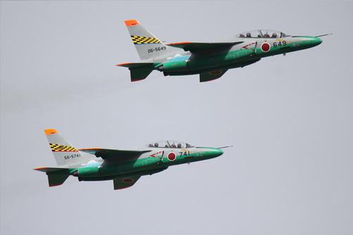 ブルーインパルス浜松基地予行１０．１８