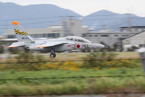 ブルーインパルス浜松基地中継、築城に向かった