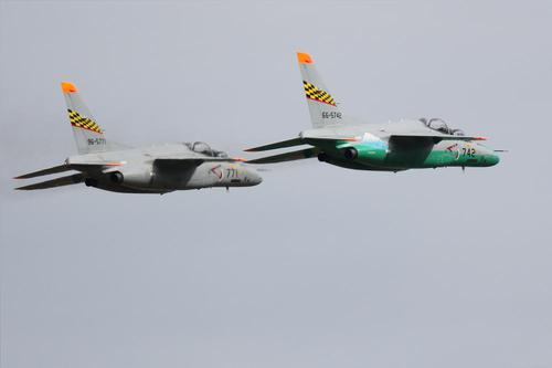 ブルーインパルス浜松基地中継、築城に向かった