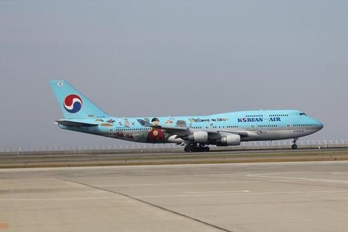 セントレア空港　B747