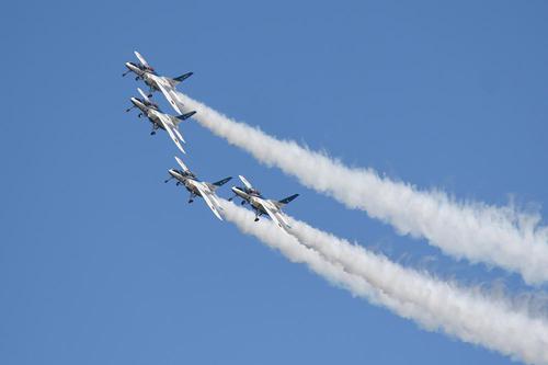 ブルーインパルス小松航空祭予行