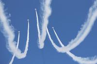 ブルーインパルス小松航空祭予行２ 2013/10/12 07:52:12