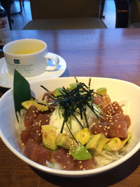 パシフィックカフェにて✯*･